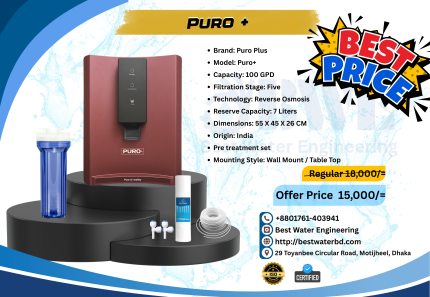 Puro Plus RO Water Purifier