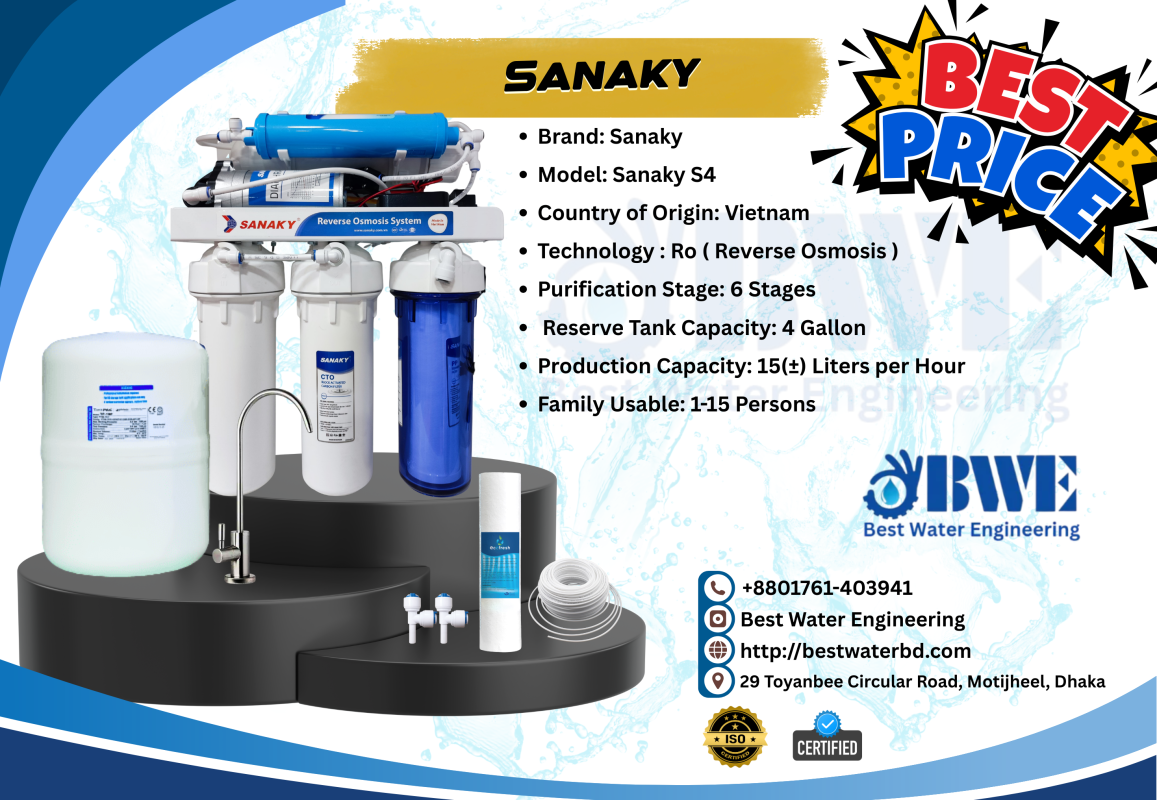 Sanaky S4 water filter