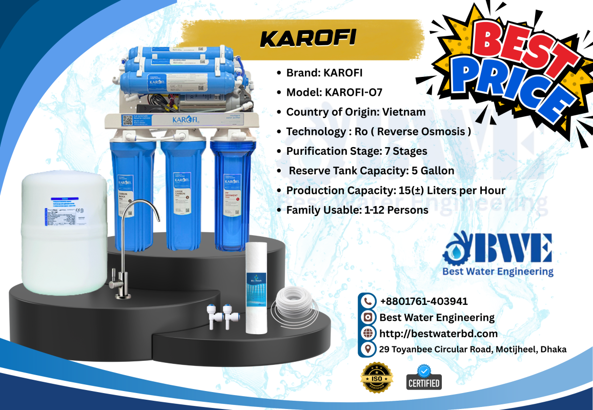KAROFI Water Purifier - 7 Stage